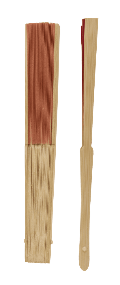 Fan, Summer mix, 21 cm, bamboo,