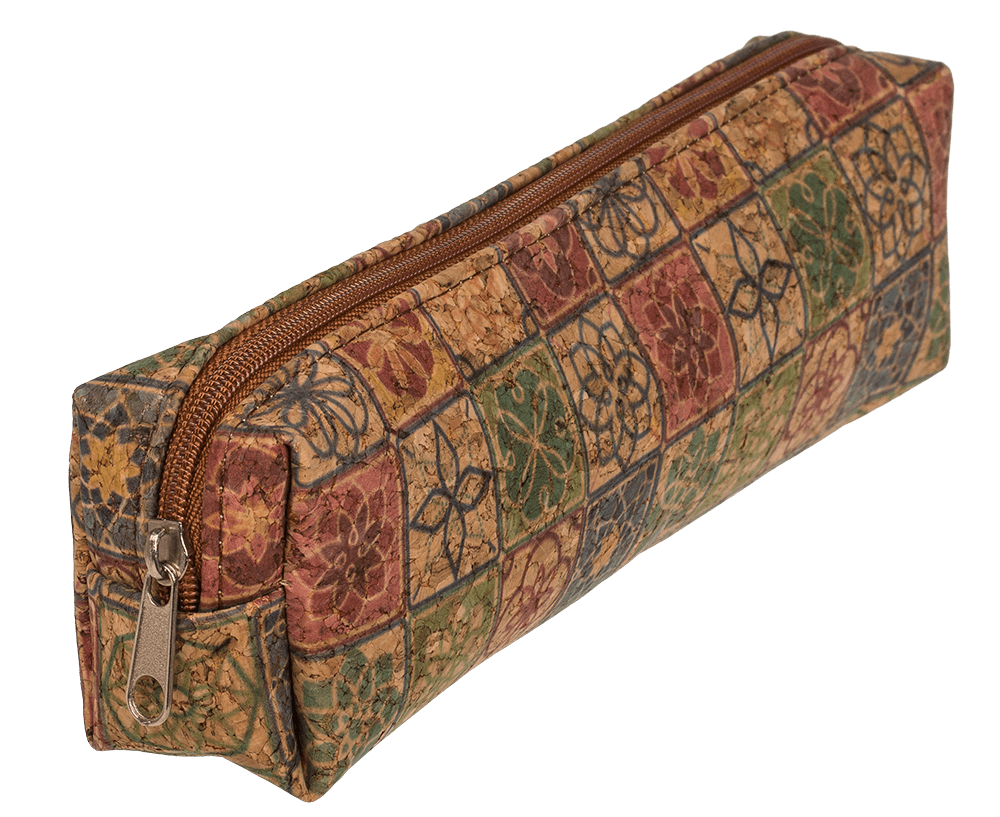 Corc pencil case, Mandala, 20 x 4,5 x 5,5 cm,
