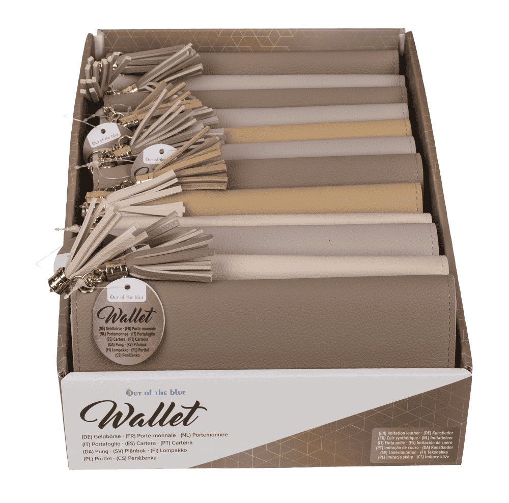 Artificial leather wallet, Elegant,