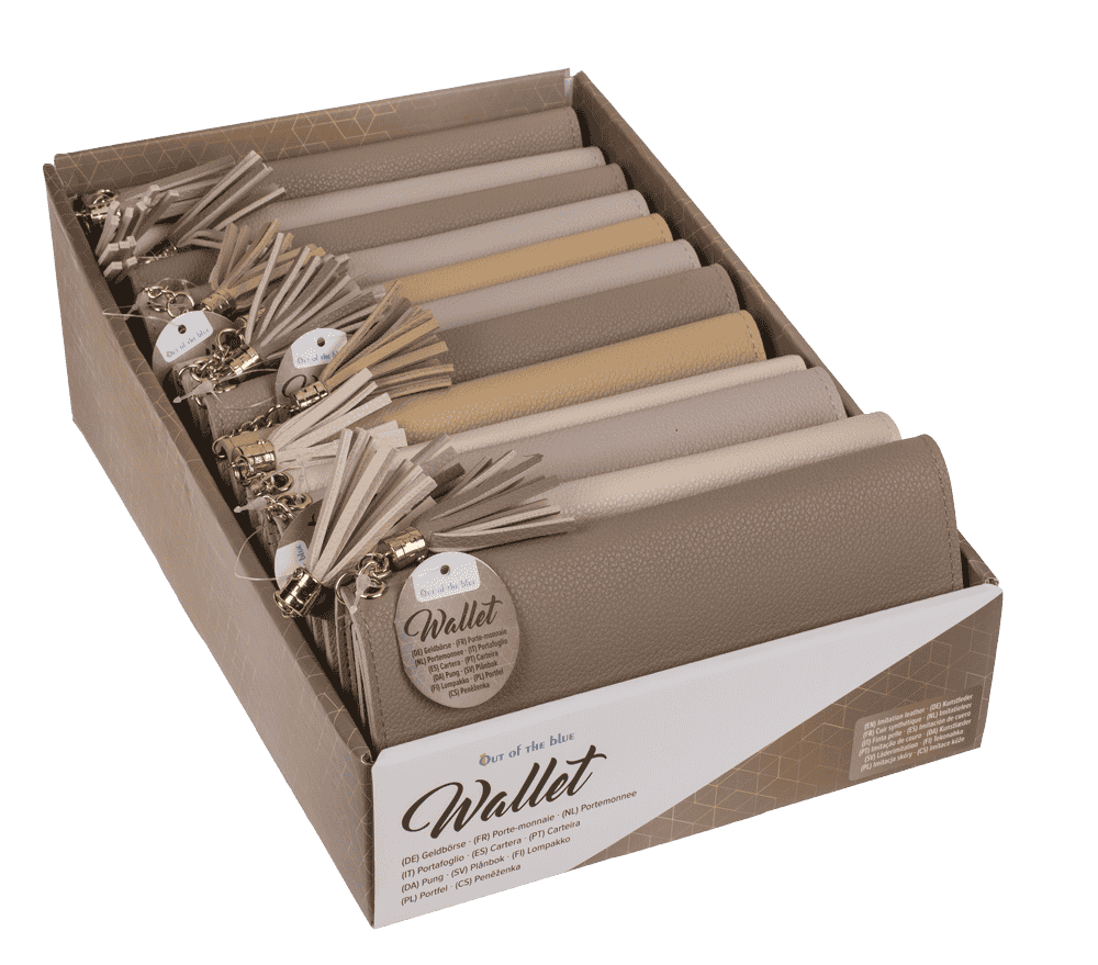 Artificial leather wallet, Elegant,