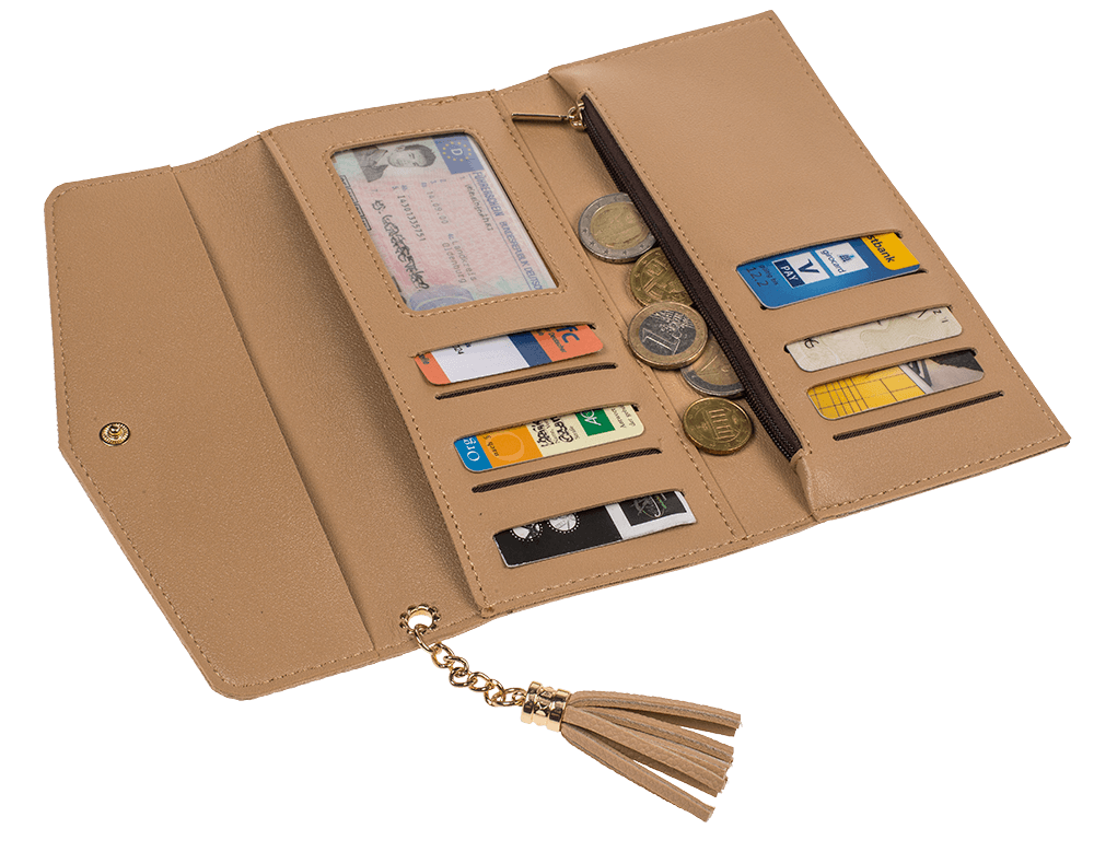 Artificial leather wallet, Elegant,