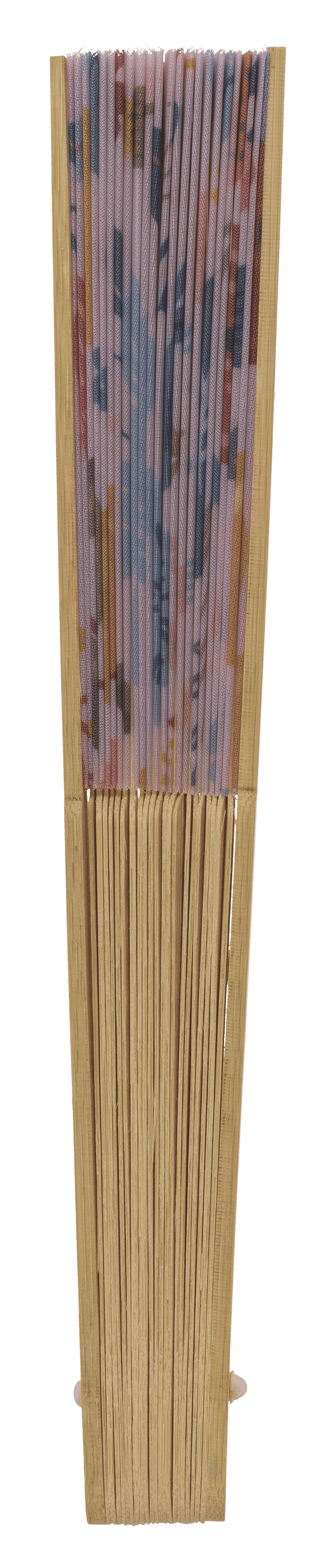 Fan, Flowers, 21 cm, bamboo,