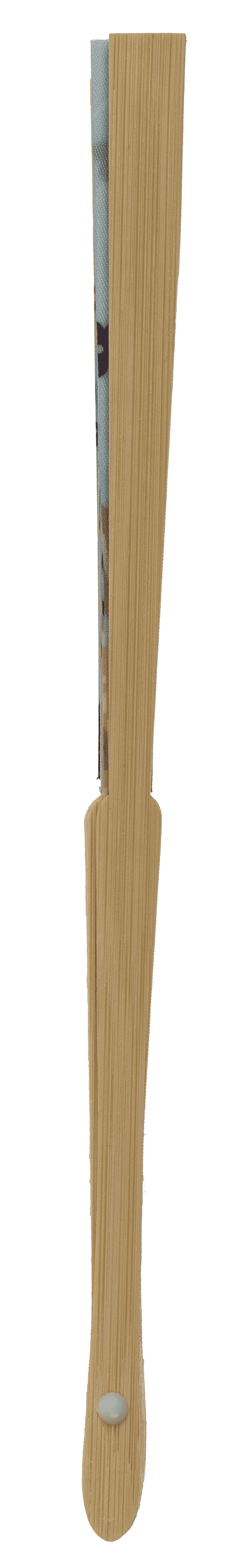Fan, Flowers, 21 cm, bamboo,