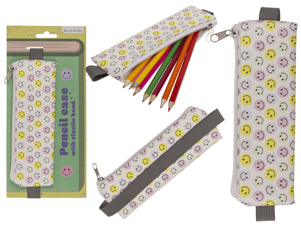 Case with zipper, Be Happy,