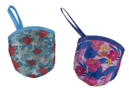 Faltbaber pocket fan, Flowers,