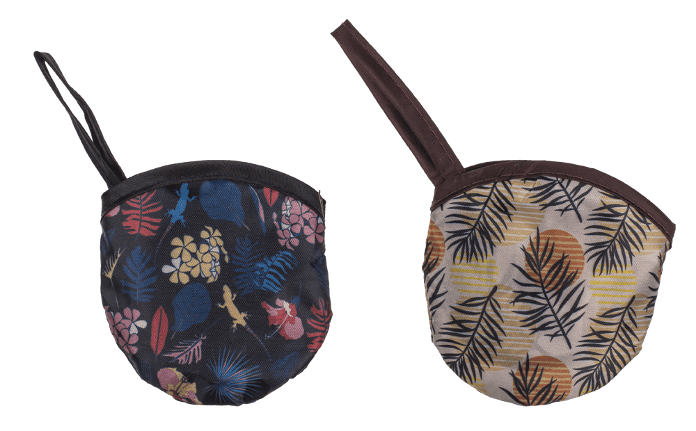 Faltbaber pocket fan, Flowers,