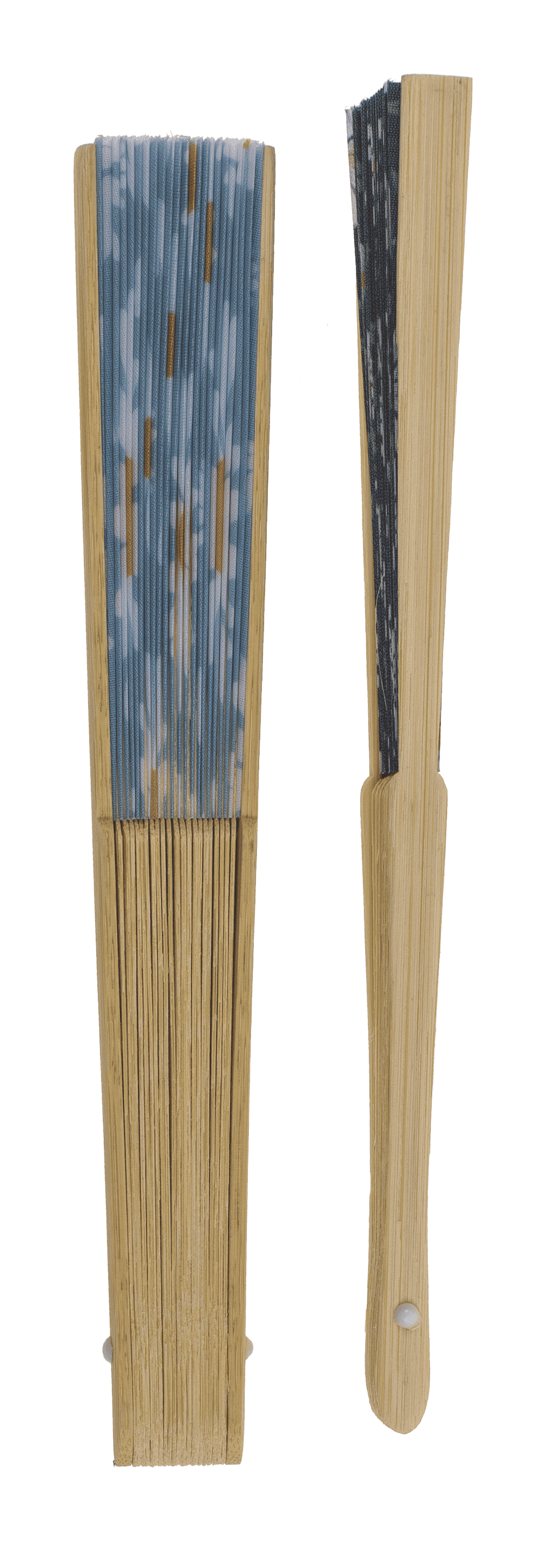 Fan, Daisy Flower, 21 cm, bamboo,