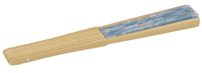 Fan, Daisy Flower, 21 cm, bamboo,