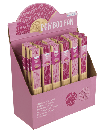 Fan, Bow, 21 cm, bamboo,