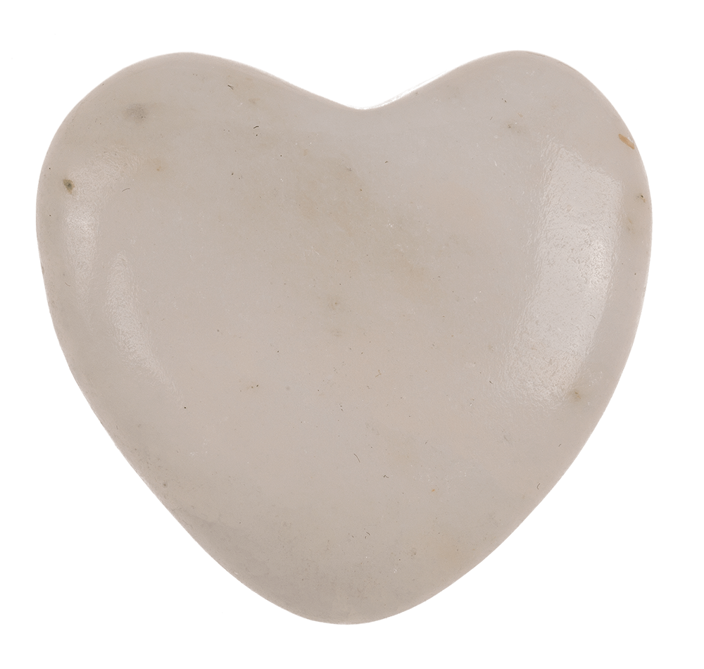Natural Stone Heart, Worry Hearts,