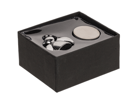 Silver-coloured Magnetic Metal Paper Holder,