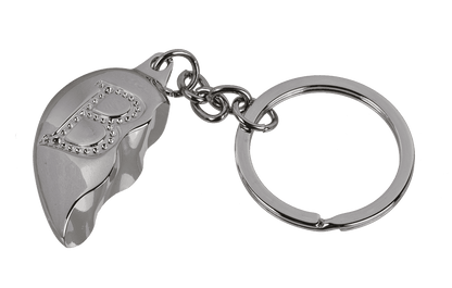 Metal Keychain, Broken Heart,