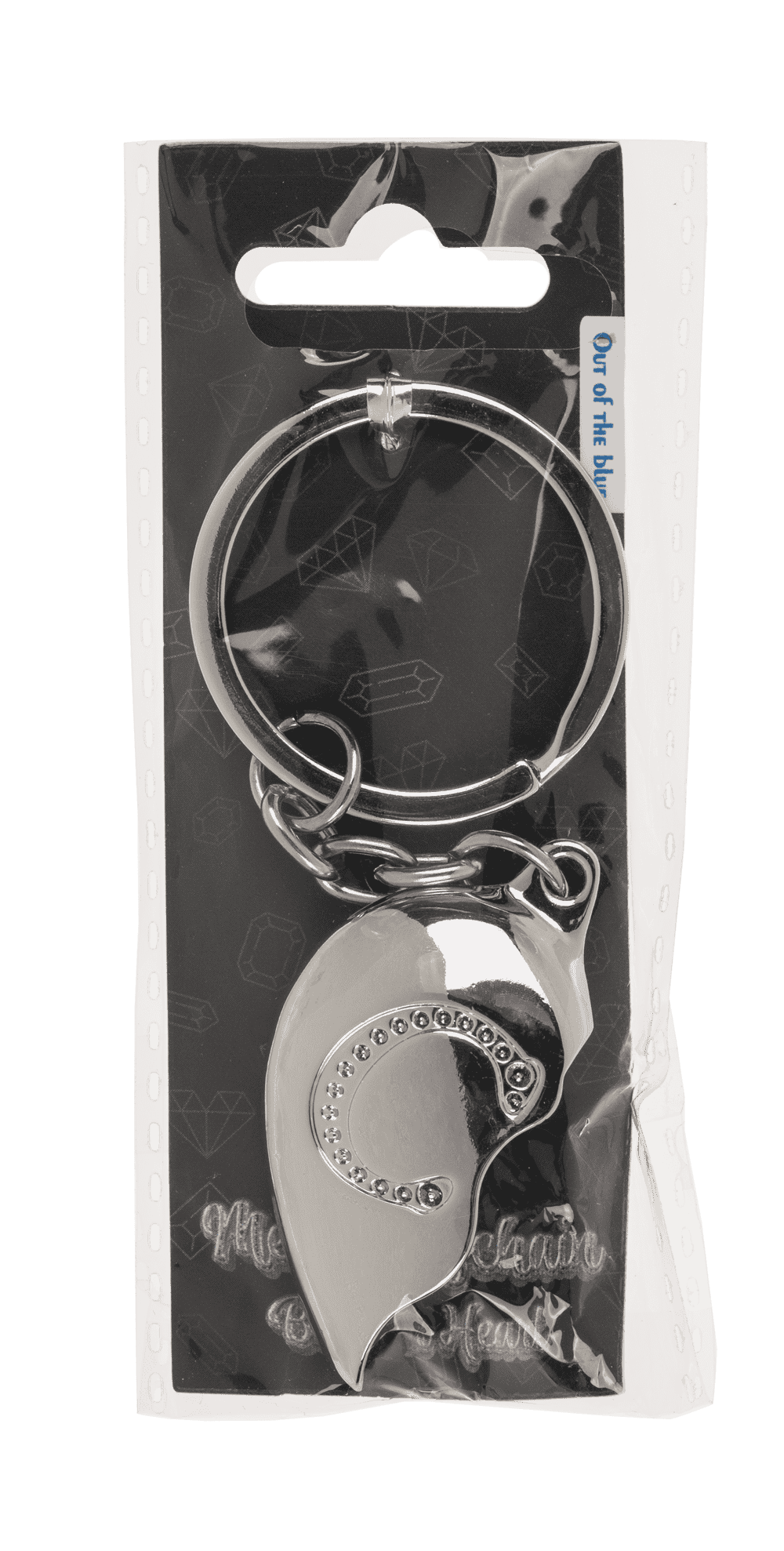 Metal Keychain, Broken Heart,