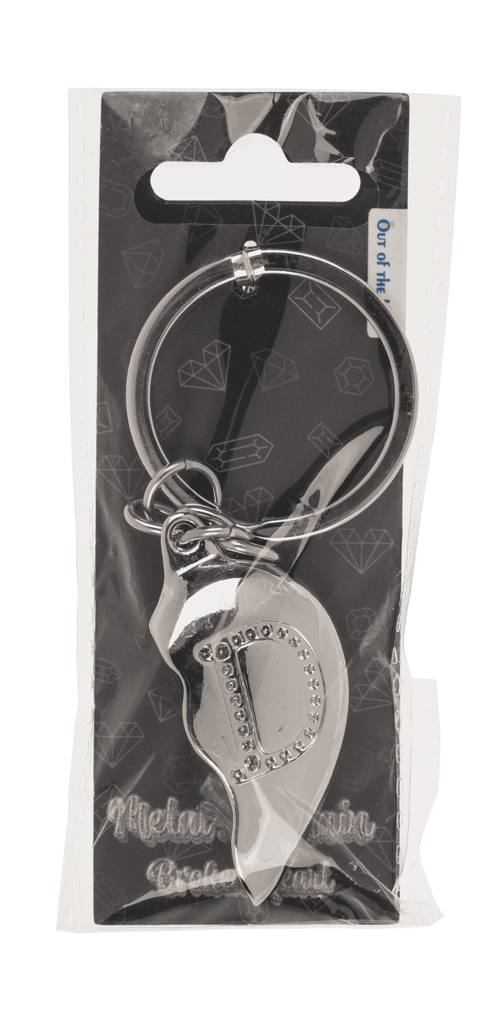 Metal Keychain, Broken Heart,