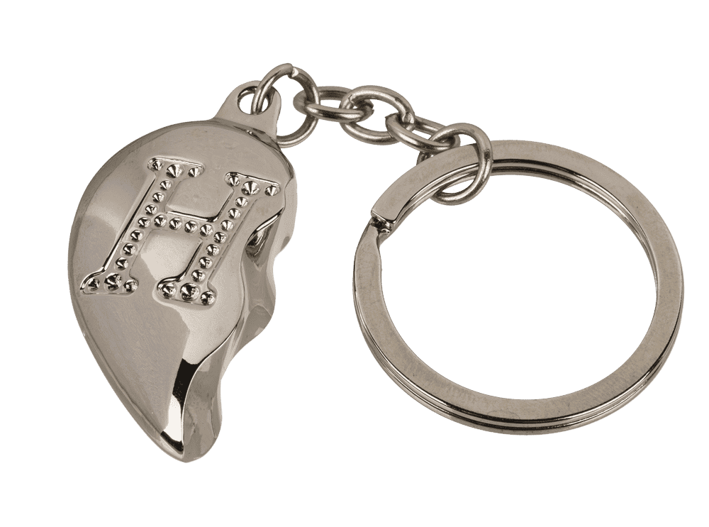 Metal Keychain, Broken Heart,