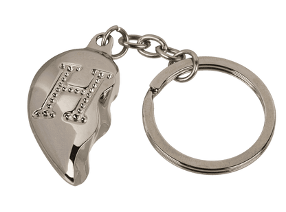 Metal Keychain, Broken Heart,