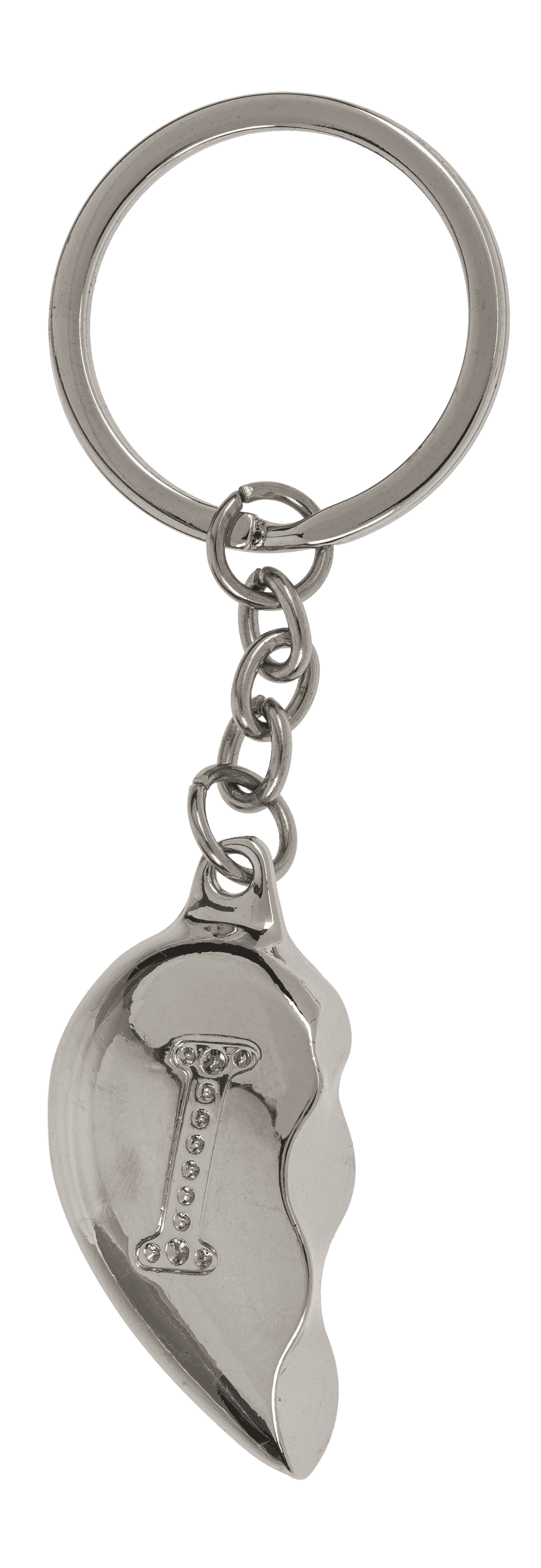 Metal Keychain, Broken Heart,