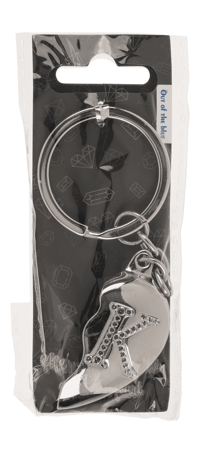 Metal Keychain, Broken Heart,