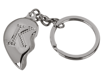 Metal Keychain, Broken Heart,