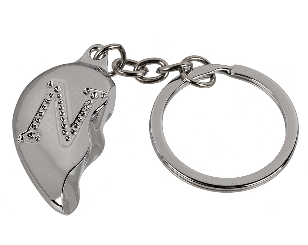 Metal Keychain, Broken Heart,