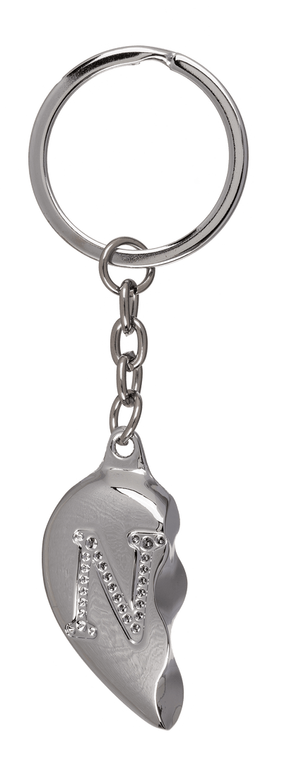 Metal Keychain, Broken Heart,