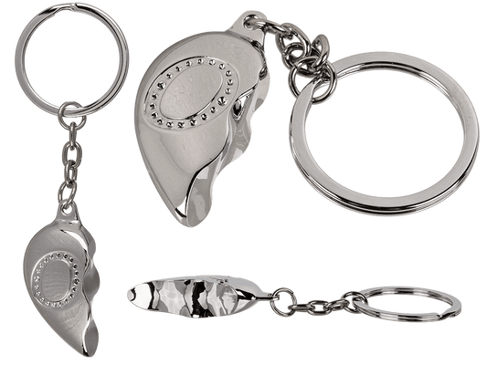 Metal Keychain, Broken Heart,