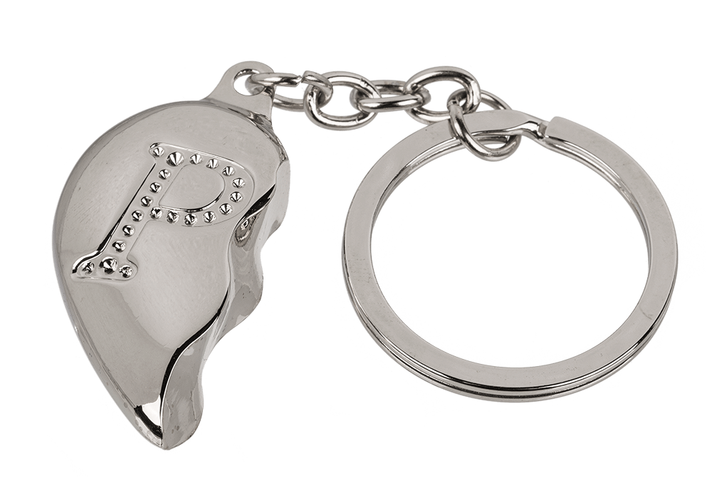 Metal Keychain, Broken Heart,