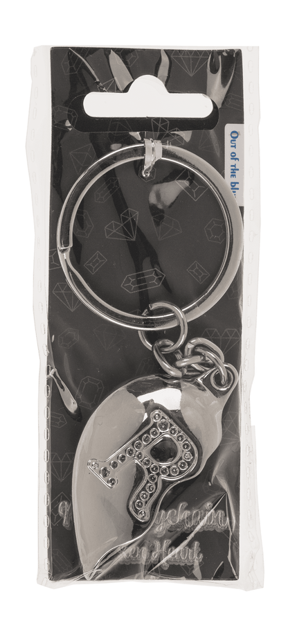Metal Keychain, Broken Heart,