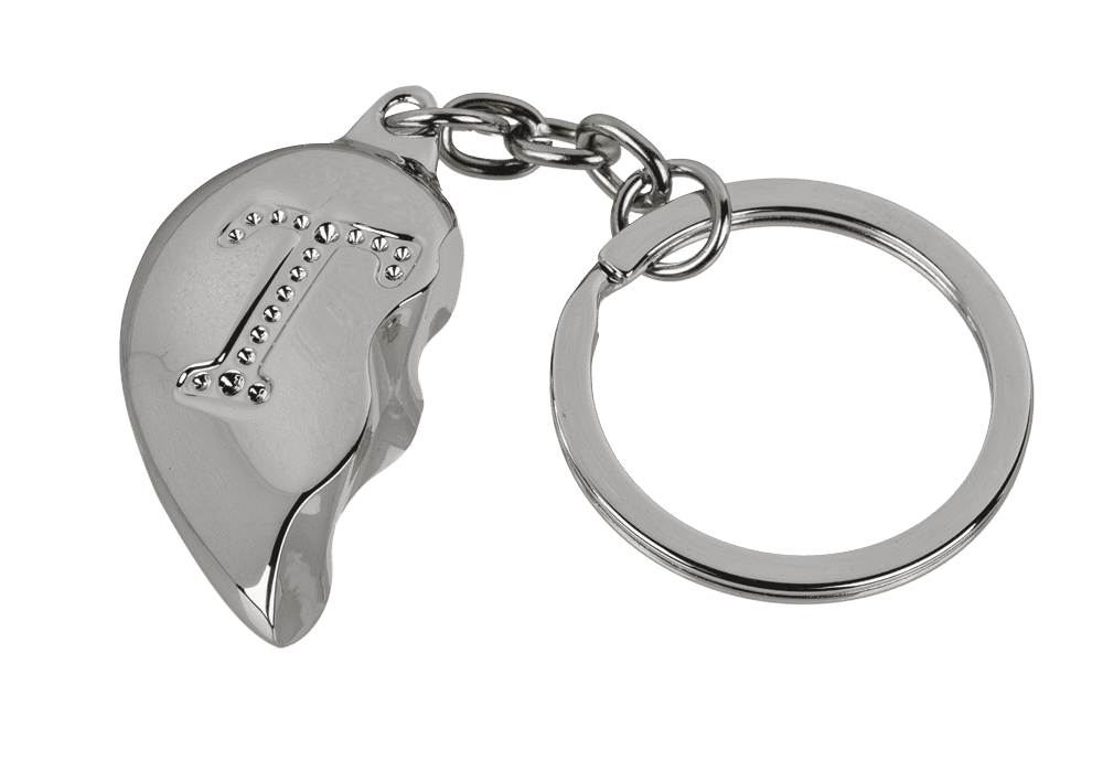 Metal Keychain, Broken Heart,