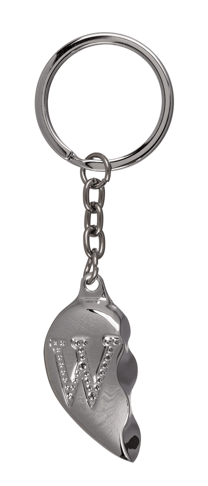 Metal Keychain, Broken Heart,