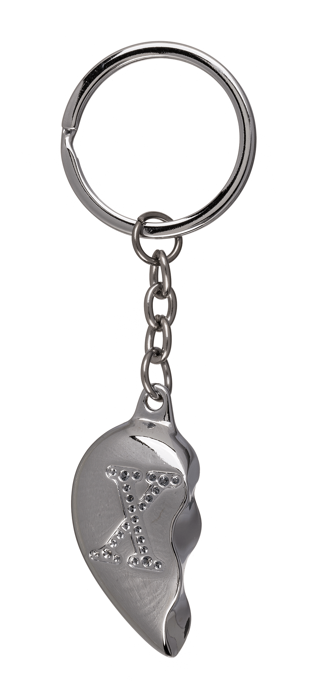 Metall-Schlüsselanhänger, Broken Heart,