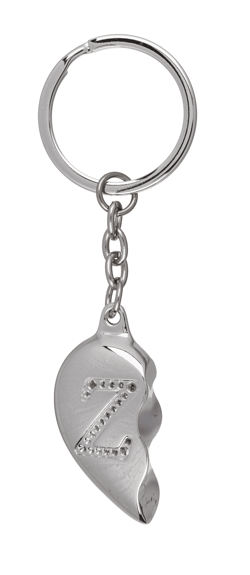 Metall-Schlüsselanhänger, Broken Heart,