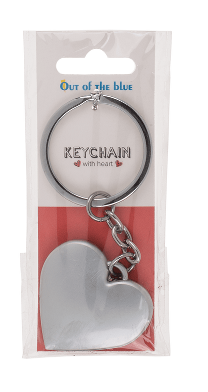 Metal Keychain, Heart,