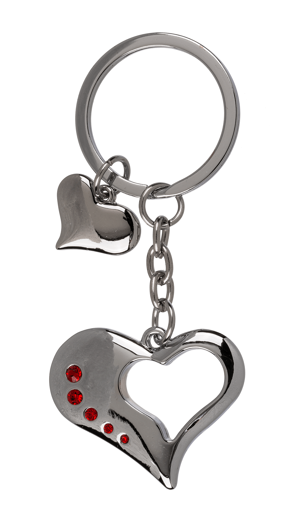 Metal Keychain, Heart,