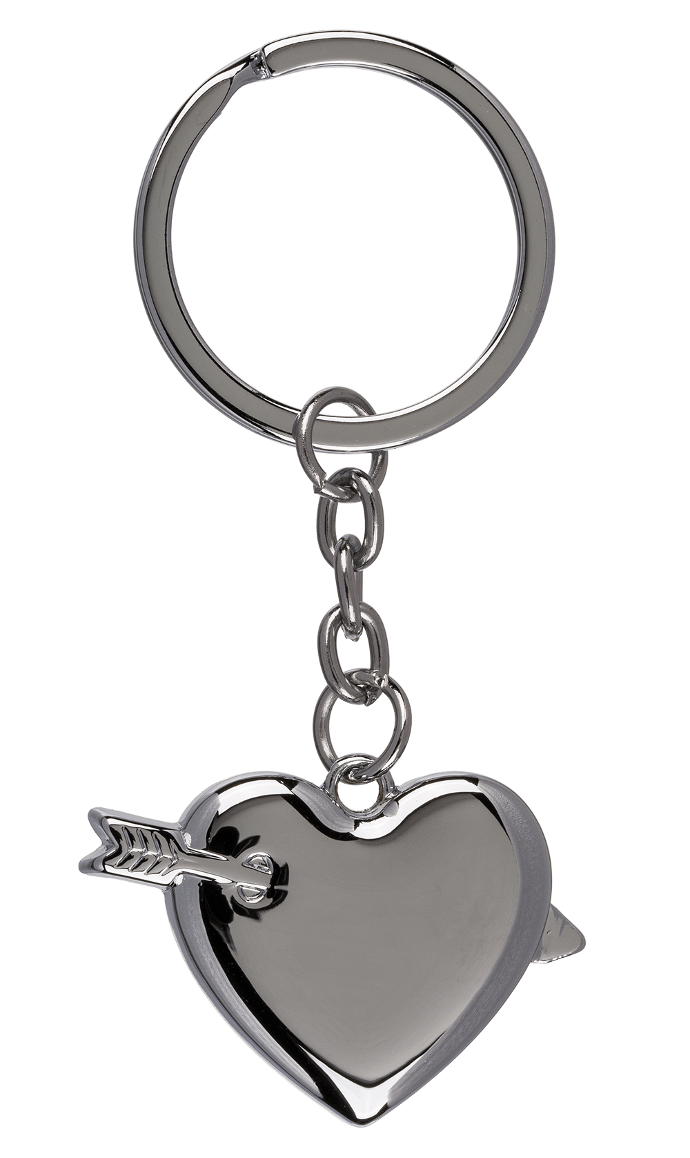 Metal Keychain, Heart,