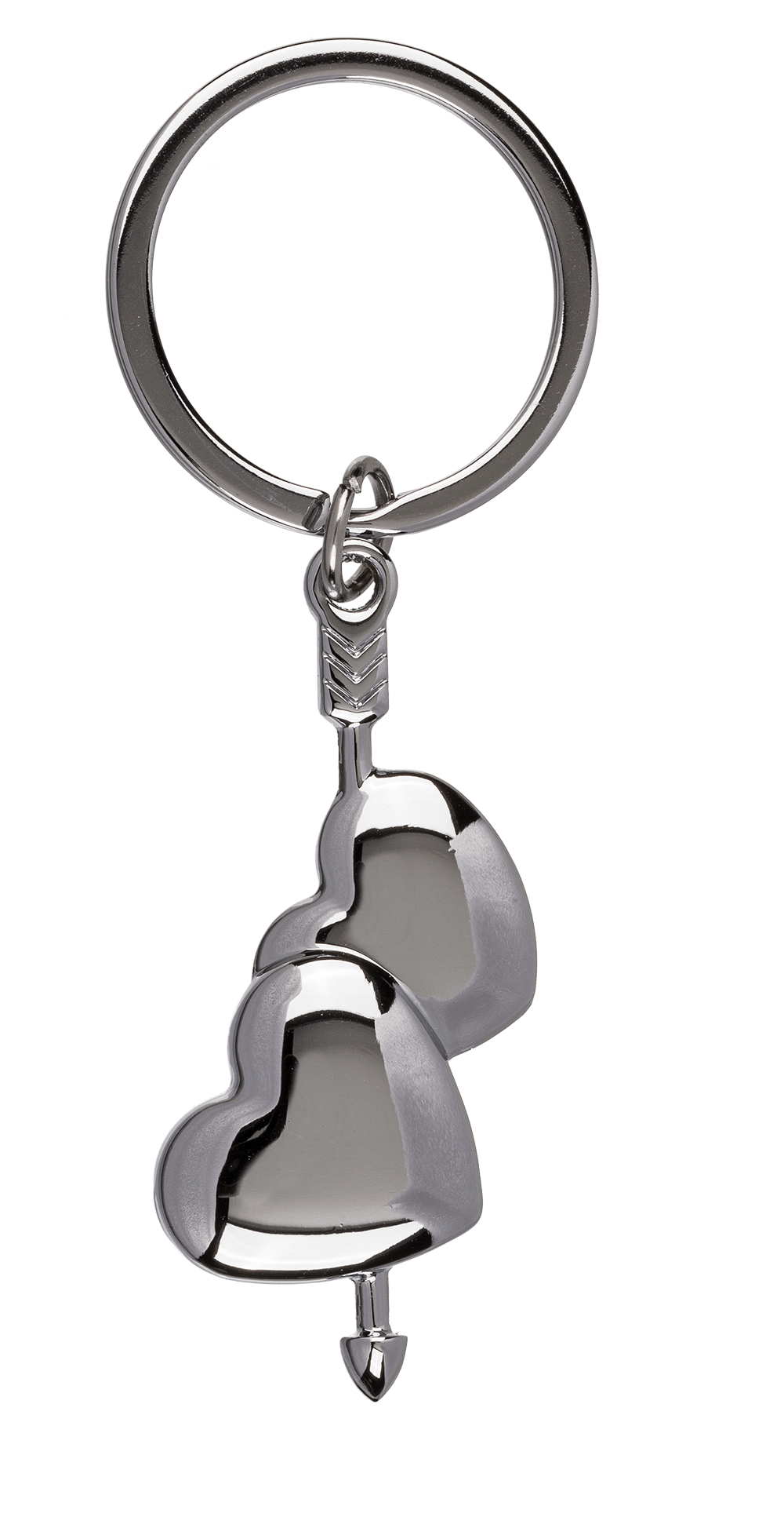 Metal Keychain, Heart,