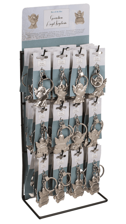 Metal keychain, Guardian Angel,