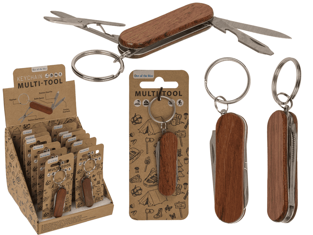 Metal keychain, Multi-Tool,
