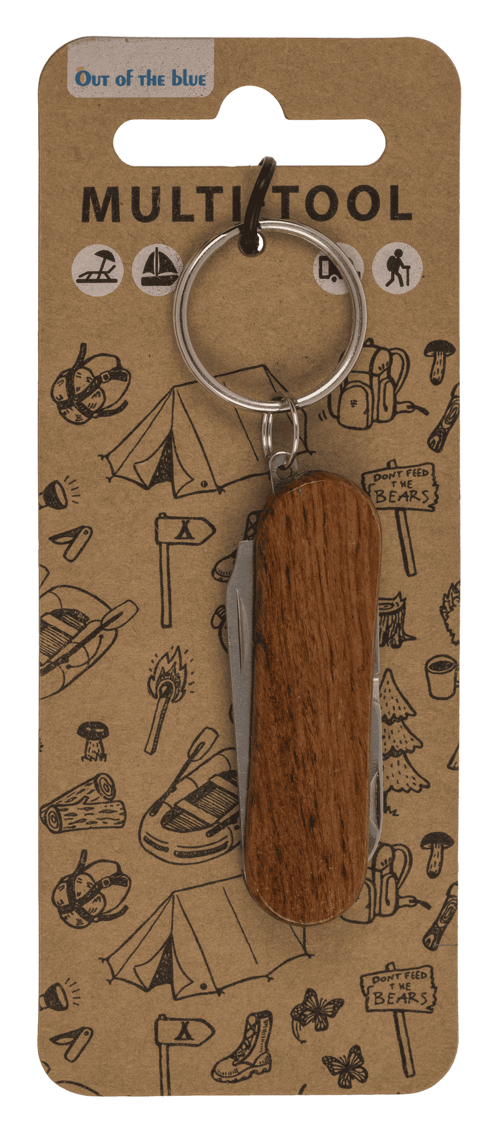 Metal keychain, Multi-Tool,