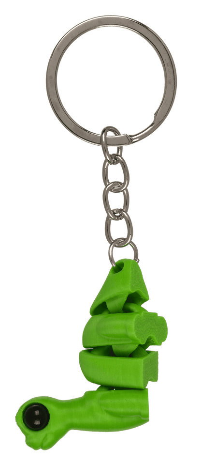 Metal keychain, 3D print Animals,