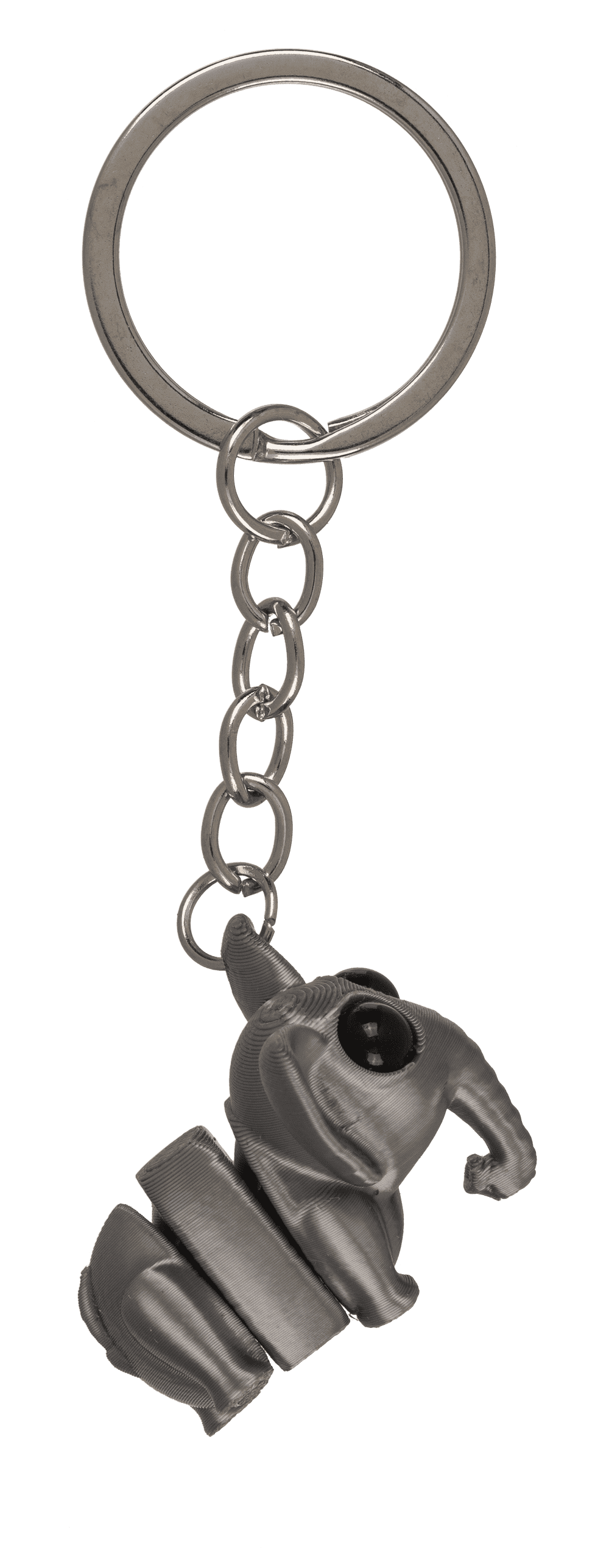 Metal keychain, 3D print Animals,