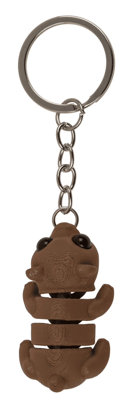 Metal keychain, 3D print Animals,