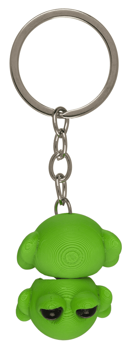 Metal keychain, 3D print Animals,