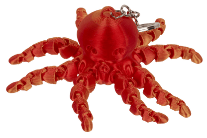 Metal keychain, 3D print Sea Animals,