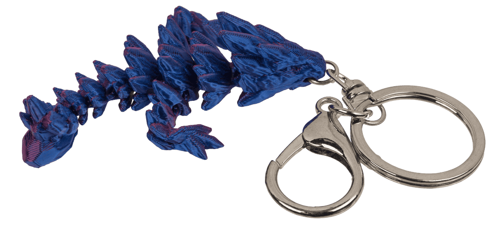 Metal keychain, 3D-Motiv.