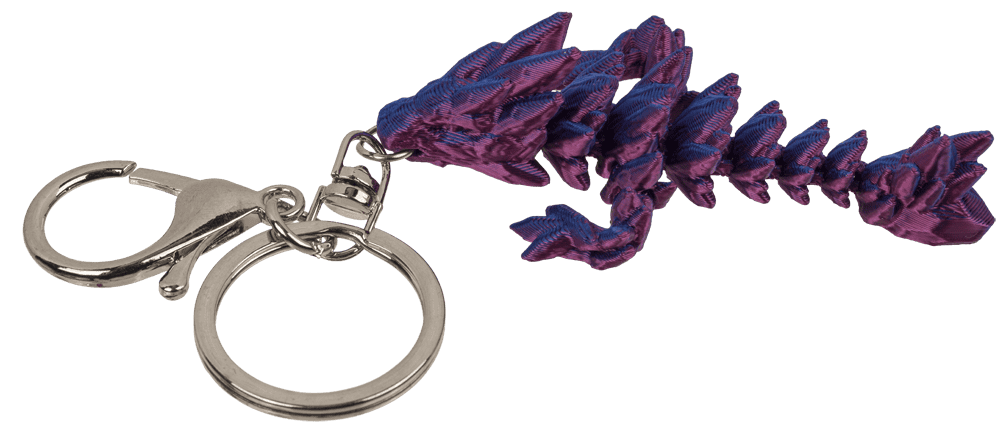 Metal keychain, 3D-Motiv.