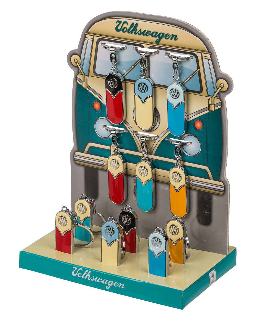 Metal keychain, VW T1 Bulli