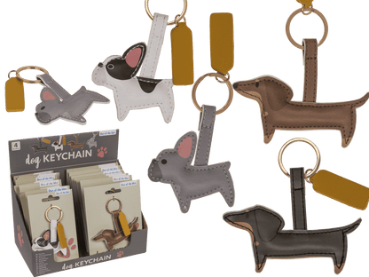 Metal keychain, Dog,