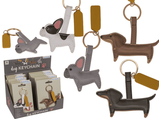 Metal keychain, Dog,
