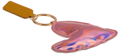 Metal keychain, Heart,